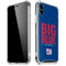 NFL New York Giants Team Motto iPhone XS Max Clear Case